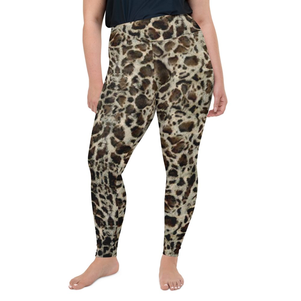 Snake Skin Costume Halloween Cosplay Reptile Print Plus Size Leggings