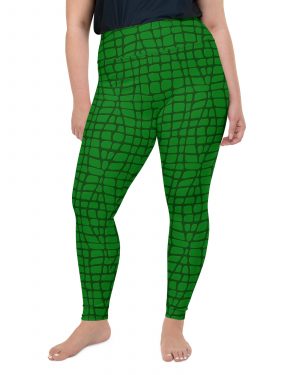 Alligator – Crocodile Halloween Cosplay Costume Plus Size Leggings