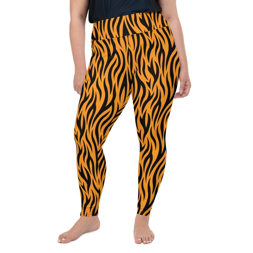 Tiger Rajah Halloween Cosplay Costume Plus Size Leggings