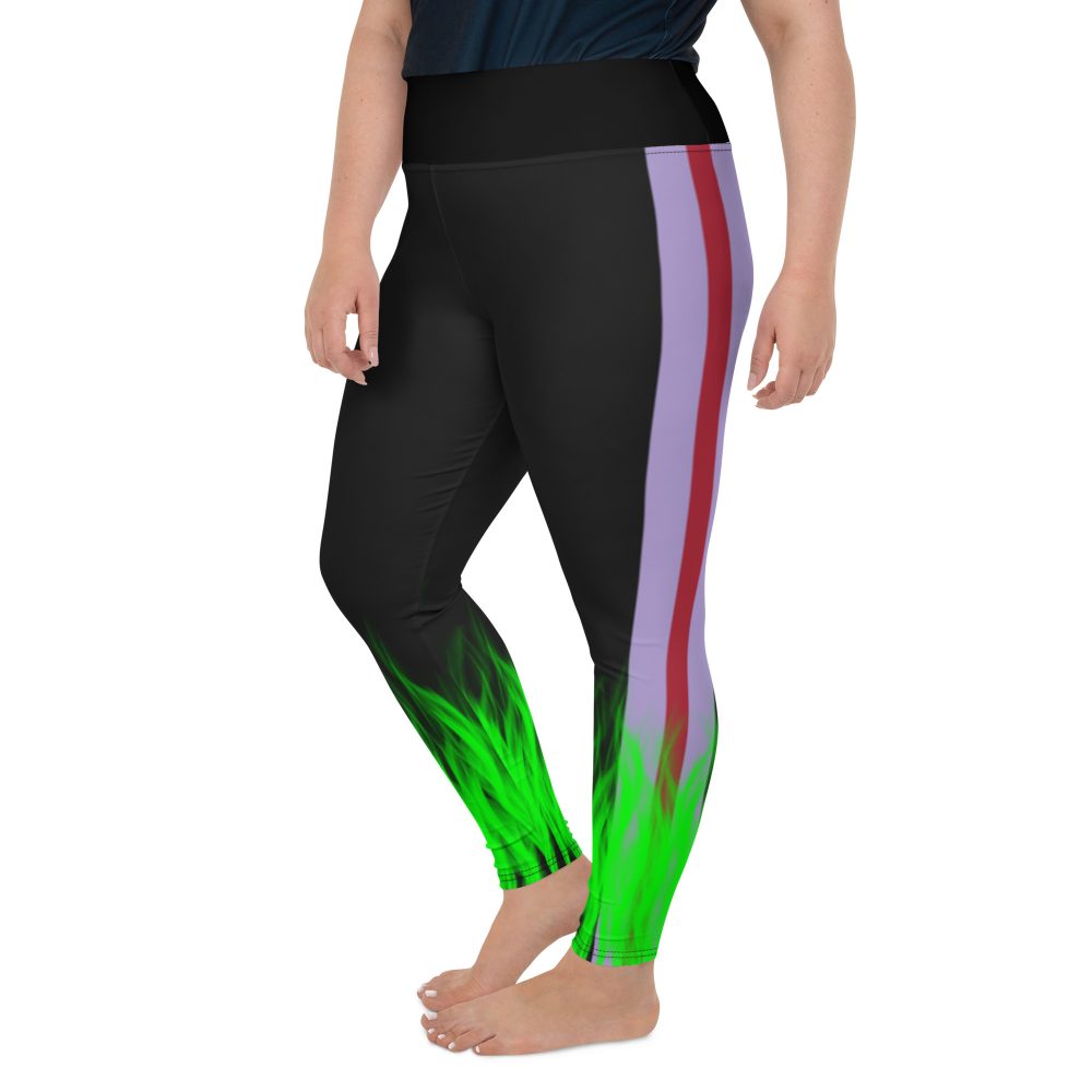 Maleficent Halloween Cosplay Costume Plus Size Leggings