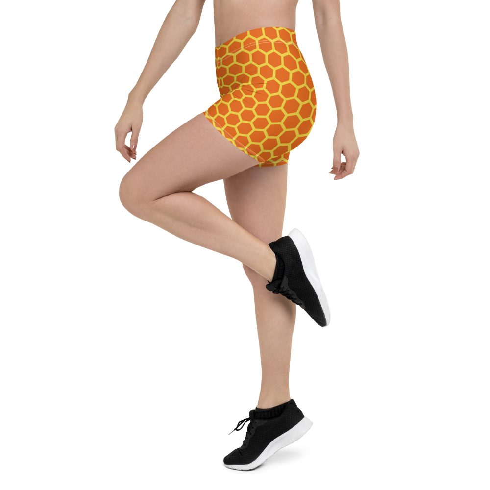 Honey Comb Halloween Cosplay Costume Shorts - Image 4