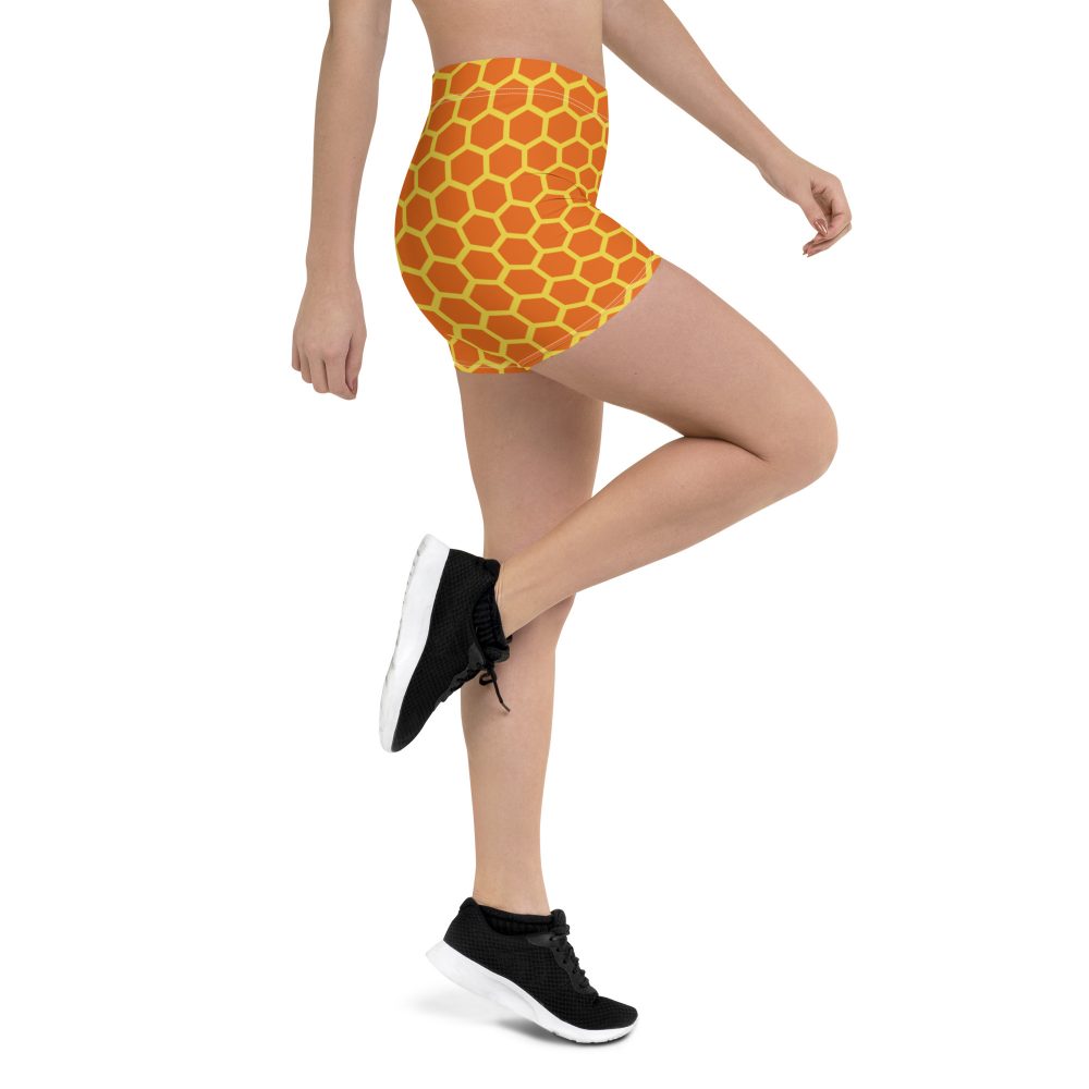 Honey Comb Halloween Cosplay Costume Shorts - Image 3