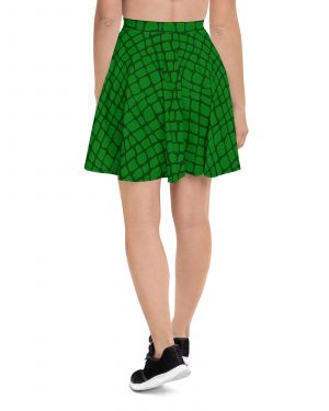 Alligator – Crocodile Halloween Cosplay Costume Skater Skirt