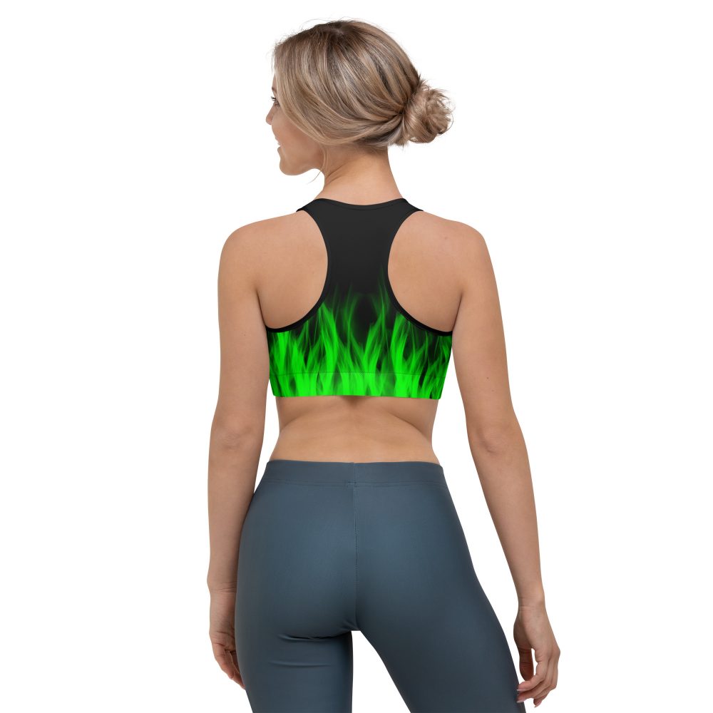 Maleficent Halloween Cosplay Costume Sports bra - Image 4