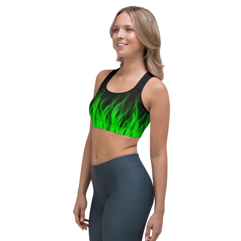 Maleficent Halloween Cosplay Costume Sports bra - Image 2
