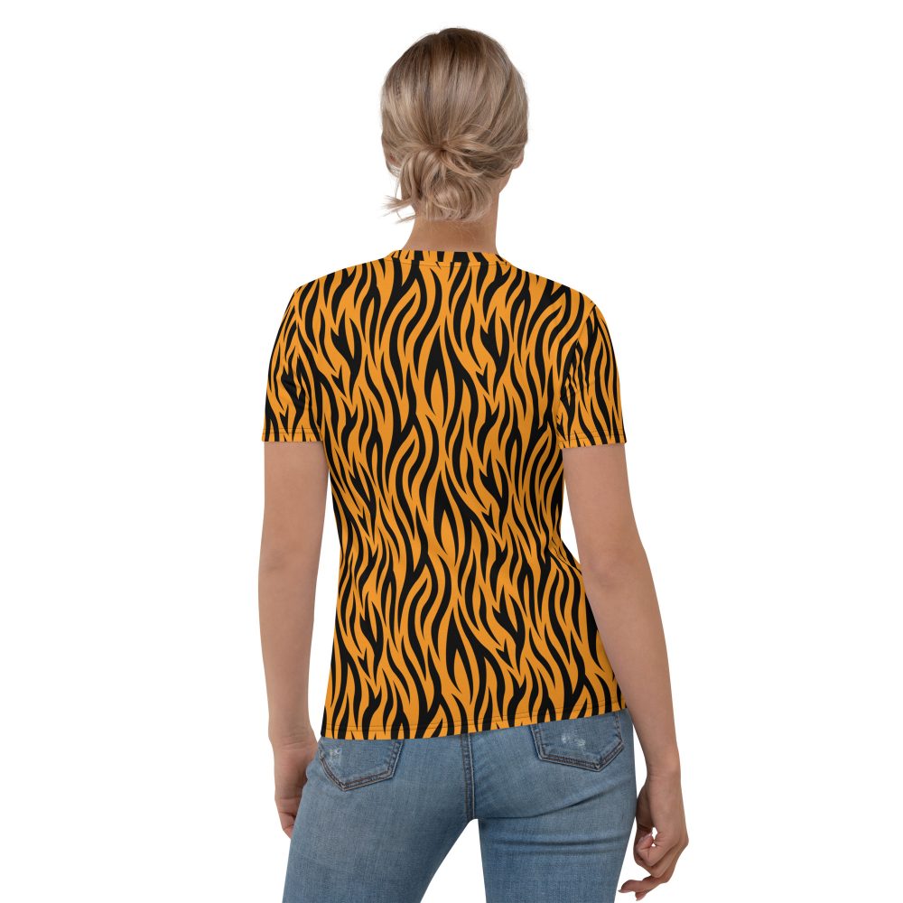 Tiger Rajah Halloween Cosplay Costume Women's T-shirt - Image 2