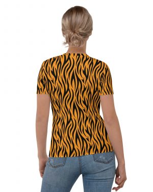 Tiger Rajah Halloween Cosplay Costume Women’s T-shirt