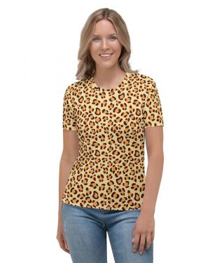 Leopard Jaguar Halloween Cosplay Costume Women’s T-shirt