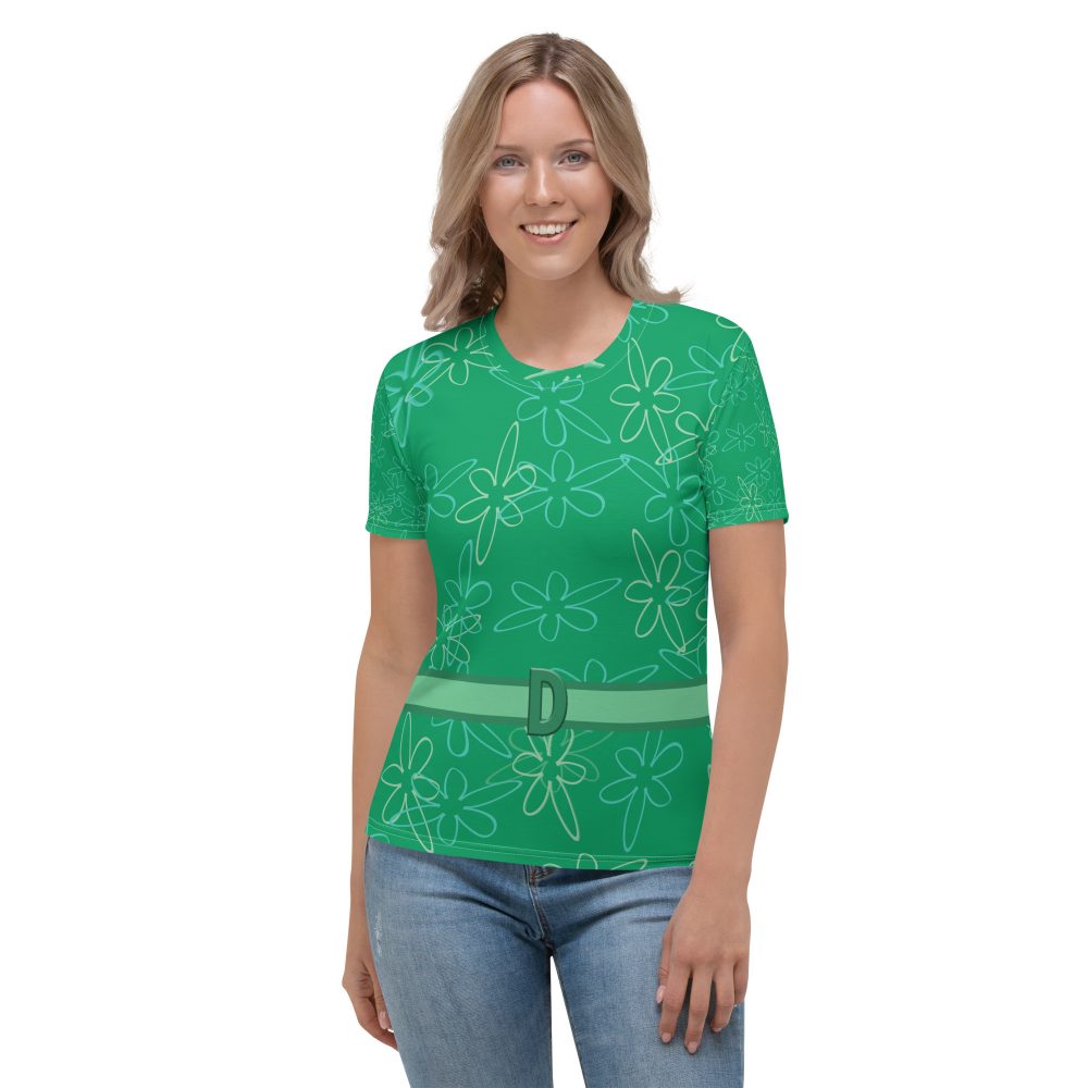 Disgust Halloween Cosplay Costume Women's T-shirt