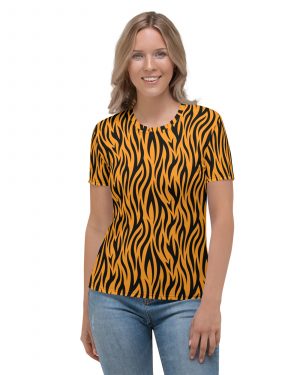 Tiger Rajah Halloween Cosplay Costume Women’s T-shirt