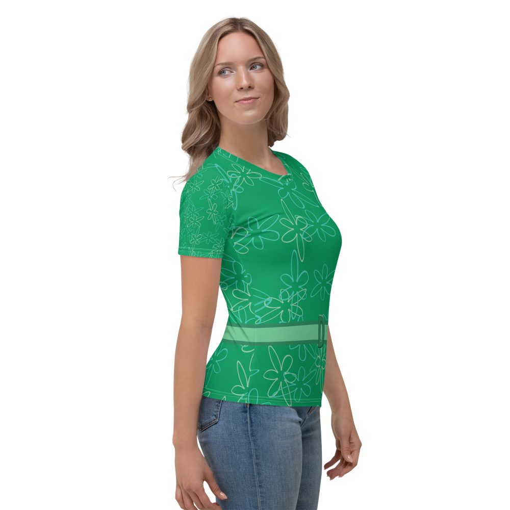 Disgust Halloween Cosplay Costume Women's T-shirt - Image 4