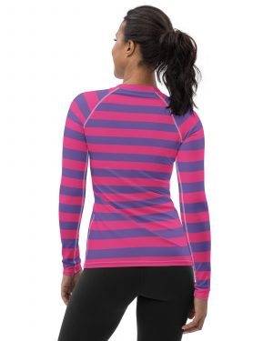 Cheshire Cat Halloween Cosplay Costume Women’s Rash Guard