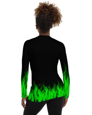 Maleficent Halloween Cosplay Costume Women’s Rash Guard