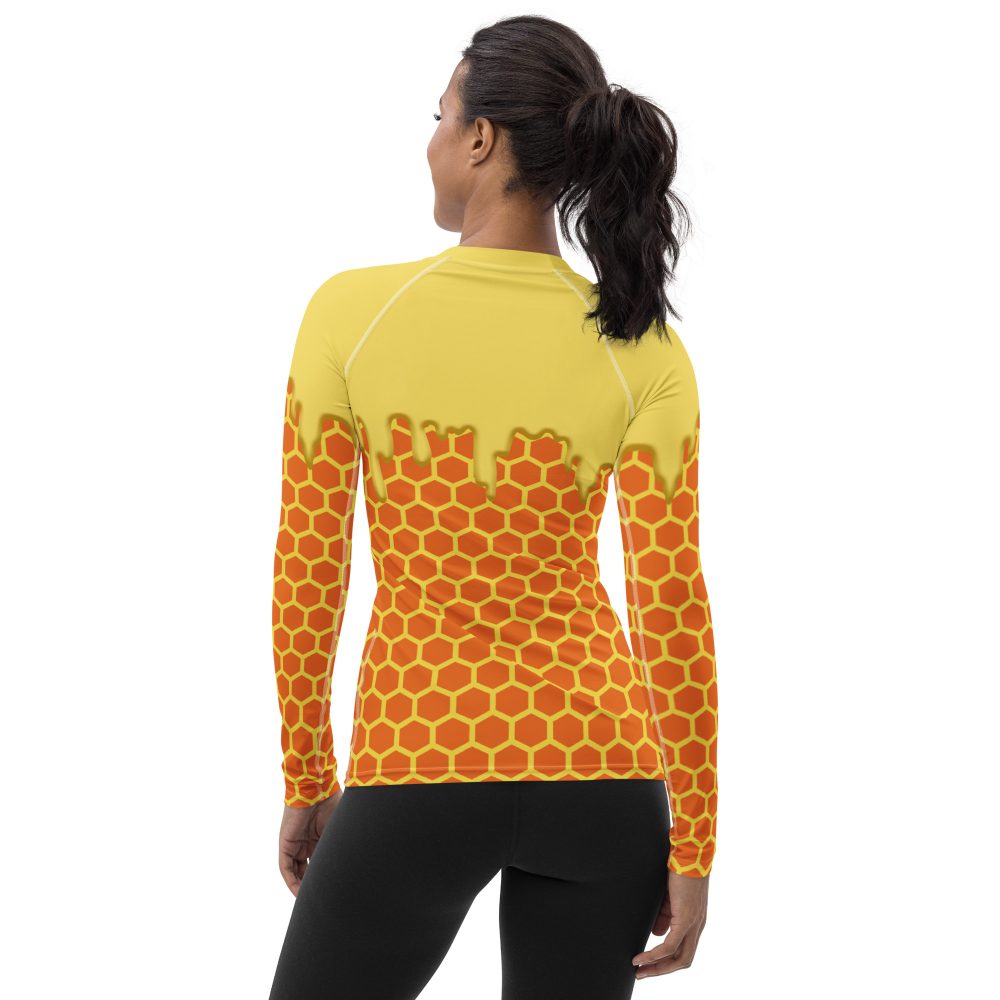 Honey Pot Halloween Cosplay Costume Women's Rash Guard - Image 2