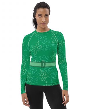 Disgust Halloween Cosplay Costume Women’s Rash Guard