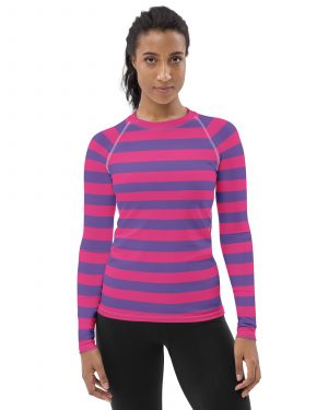 Cheshire Cat Halloween Cosplay Costume Women’s Rash Guard