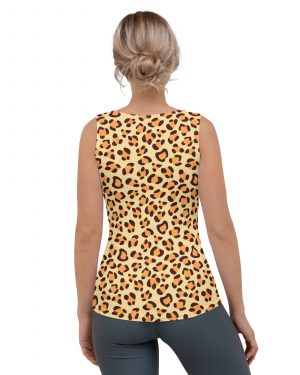 Leopard Jaguar Halloween Cosplay Costume Tank Top