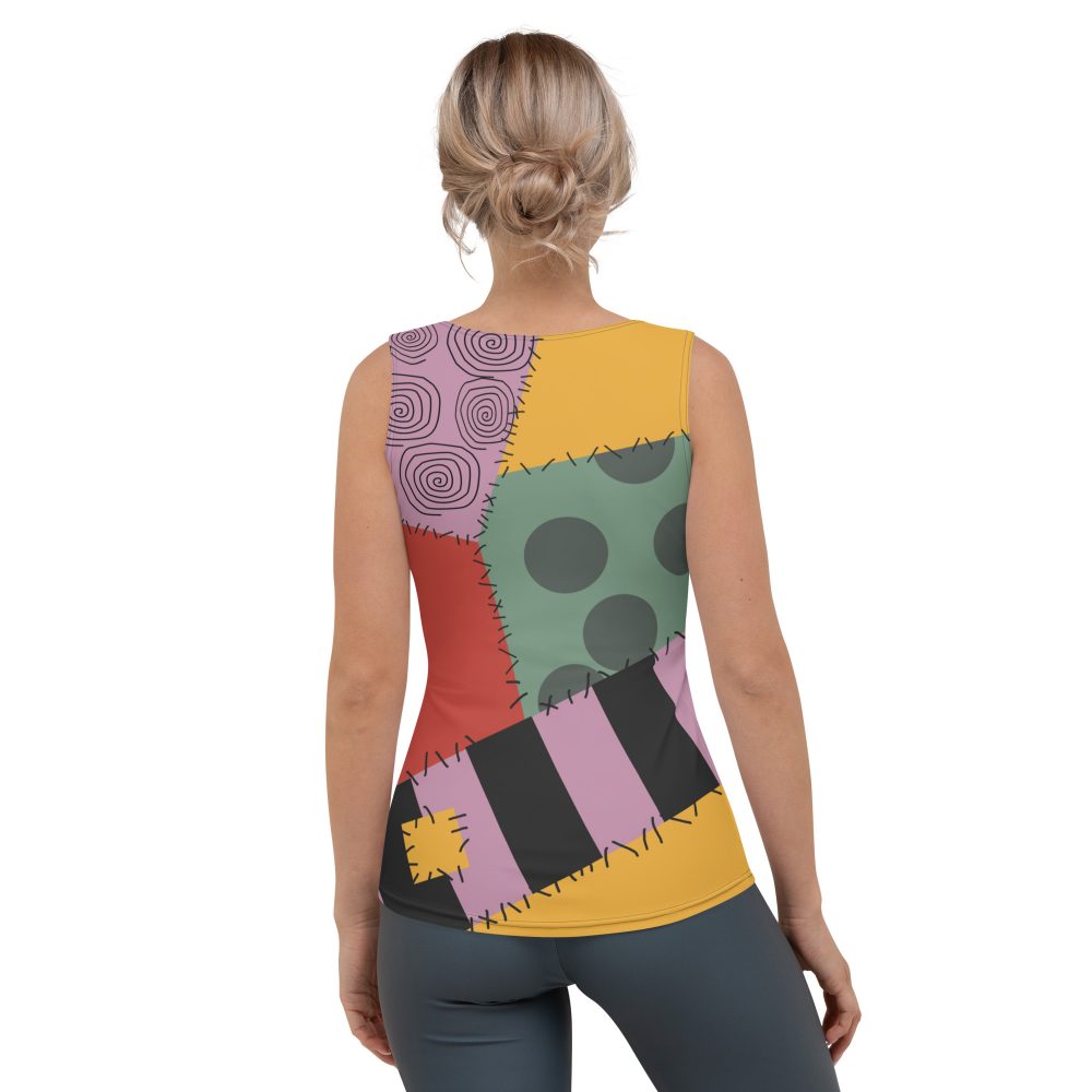 Nightmare Sally Halloween Cosplay Costume Tank Top - Image 2