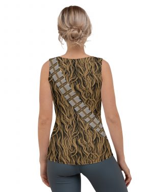 Chewbacca Chewie Halloween Cosplay Costume Tank Top