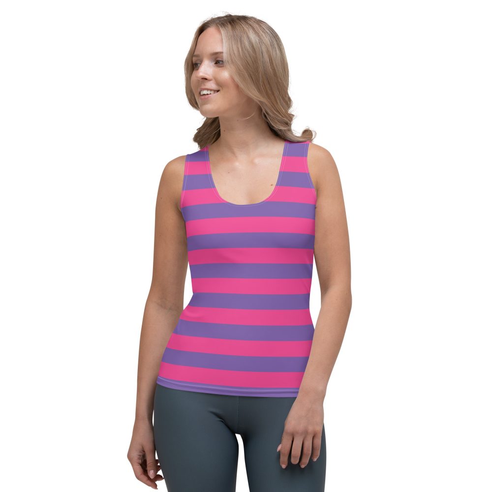 Cheshire Cat Halloween Running Costume Tank Top