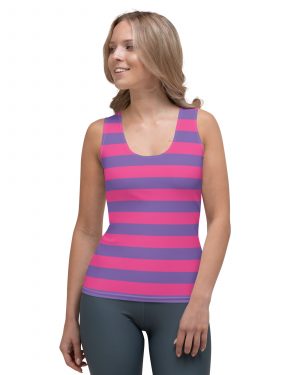 Cheshire Cat Halloween Running Costume Tank Top