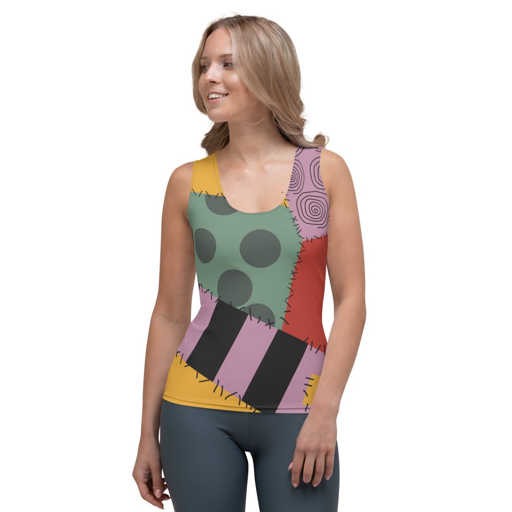 Nightmare Sally Halloween Cosplay Costume Tank Top
