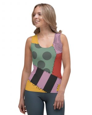 Nightmare Sally Halloween Cosplay Costume Tank Top