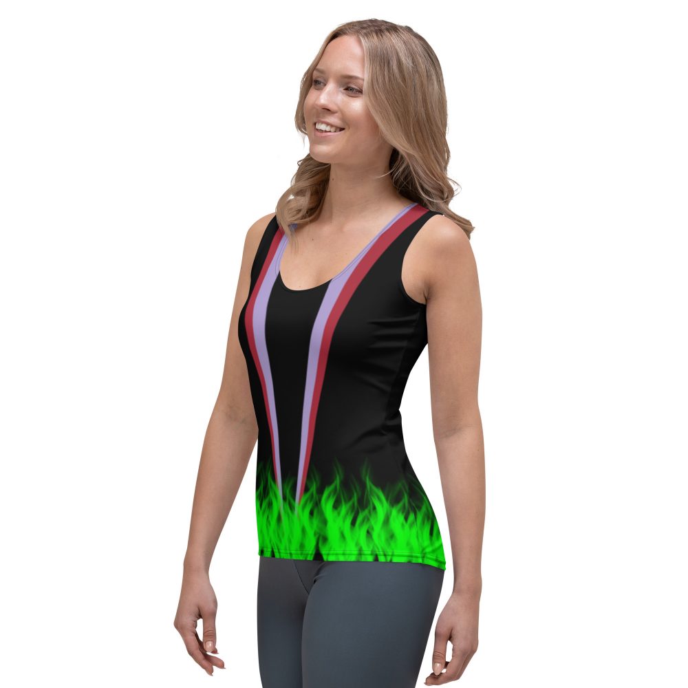 Maleficent Halloween Cosplay Costume Tank Top - Image 3