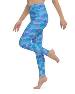 Sea Monster Mermaid Halloween Cosplay Costume Yoga Leggings