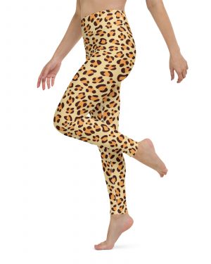 Leopard Jaguar Halloween Cosplay Costume Yoga Leggings