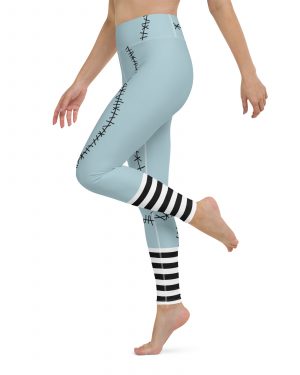 Sally Ragdoll Costume Halloween Cosplay Yoga Leggings