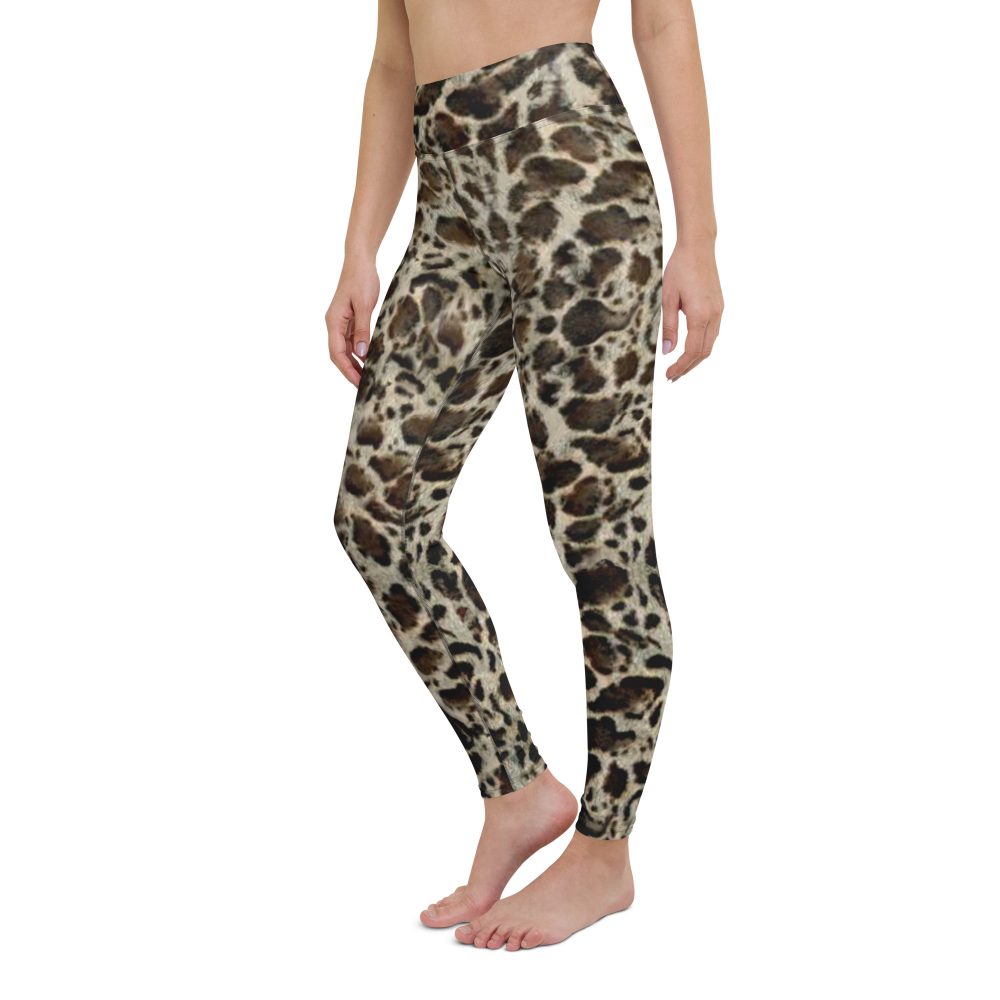 Snake Skin Costume Halloween Cosplay Reptile Print Yoga Leggings - Image 3