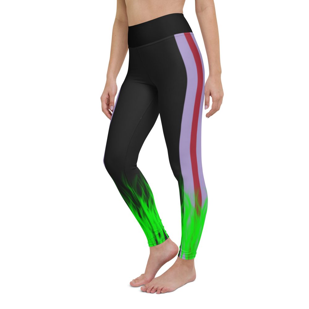 Maleficent Halloween Cosplay Costume Yoga Leggings