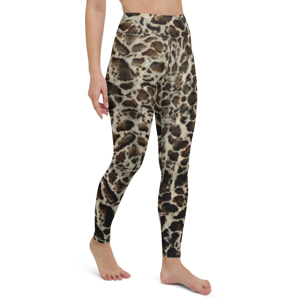 Snake Skin Costume Halloween Cosplay Reptile Print Yoga Leggings - Image 5
