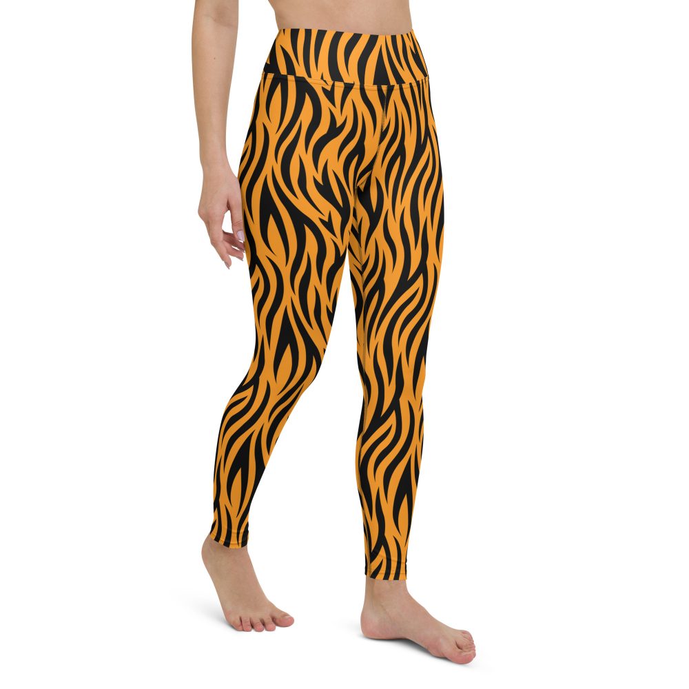 Tiger Rajah Halloween Cosplay Costume Yoga Leggings - Image 5