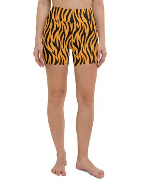 Tiger Rajah Halloween Cosplay Costume Yoga Shorts