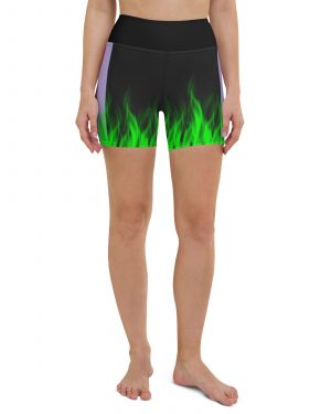 Maleficent Halloween Cosplay Costume Yoga Shorts