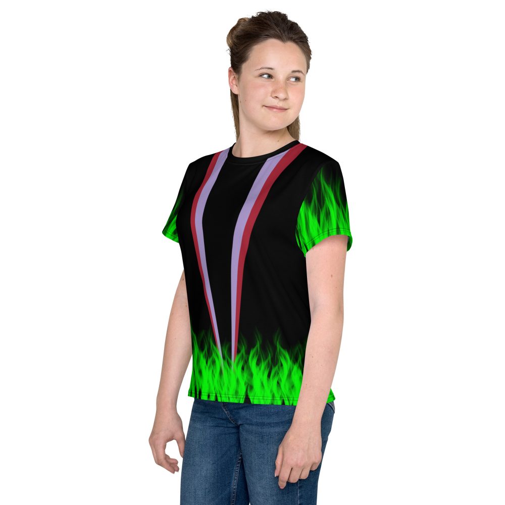 Maleficent Halloween Cosplay Costume Youth T-shirt - Image 4