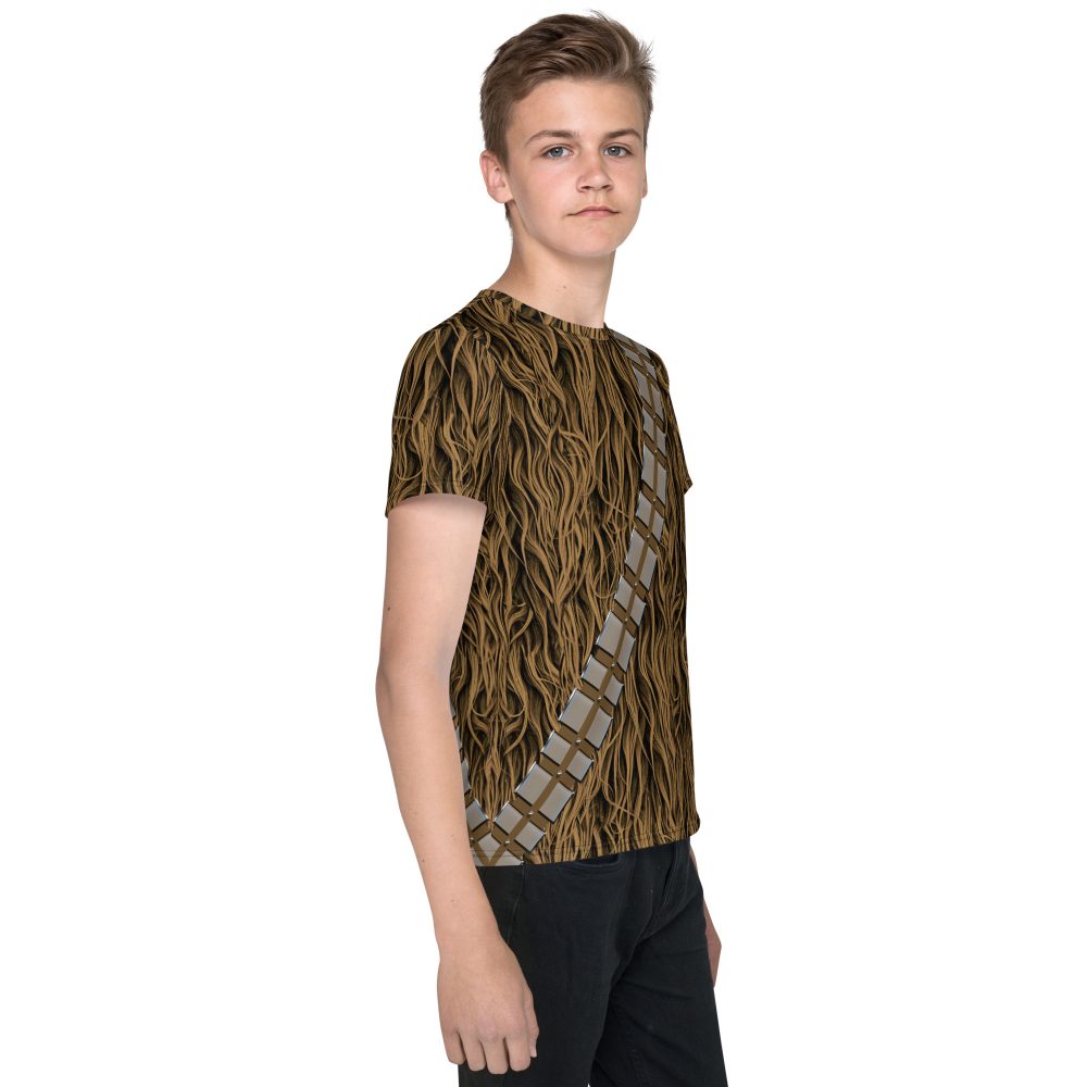 Chewbacca Chewie Halloween Cosplay Costume Youth T-shirt - Image 3