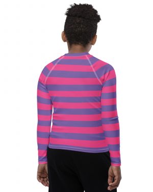 Cheshire Cat Halloween Cosplay Costume Youth Rash Guard