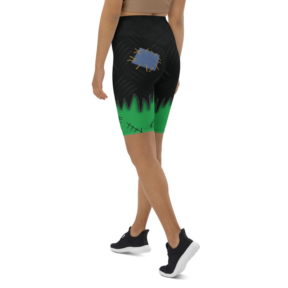 Frankenstein Halloween Cosplay Costume Bike Shorts - Image 3