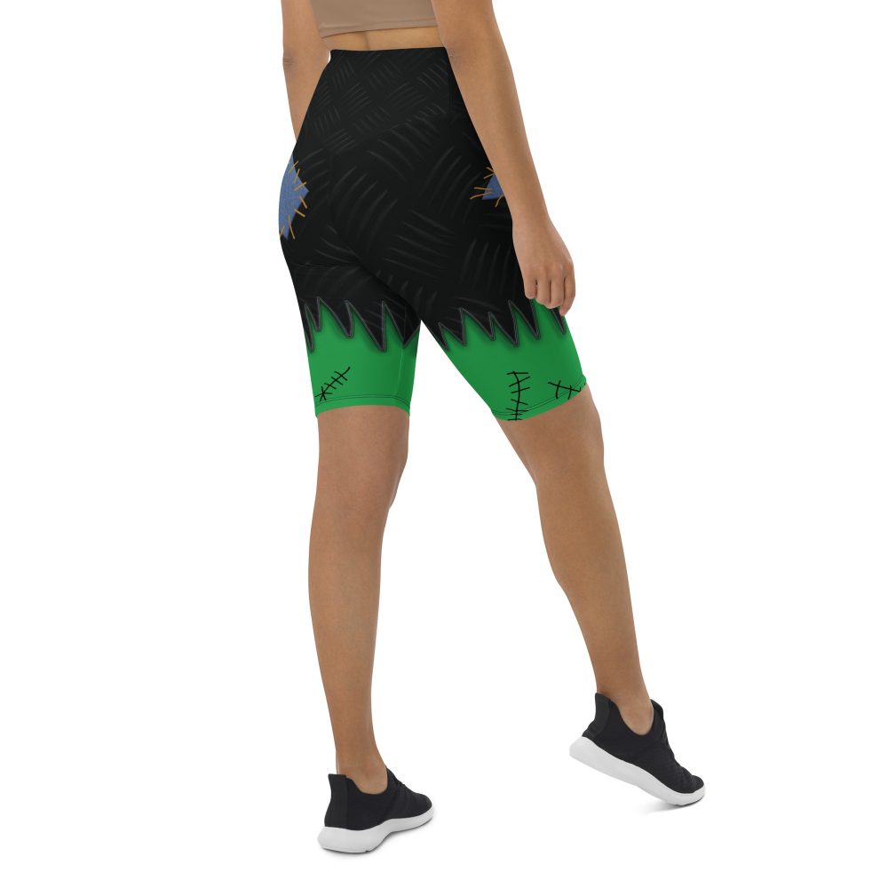 Frankenstein Halloween Cosplay Costume Bike Shorts - Image 6