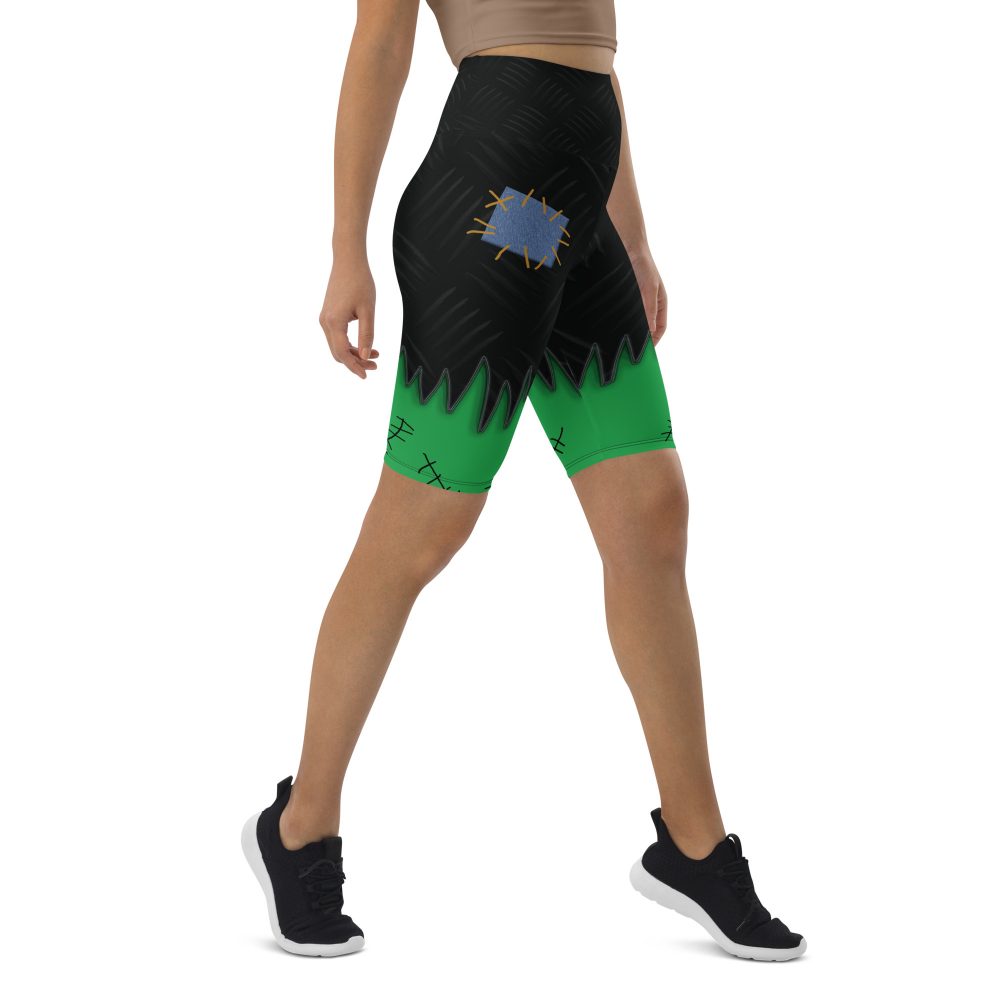Frankenstein Halloween Cosplay Costume Bike Shorts - Image 2
