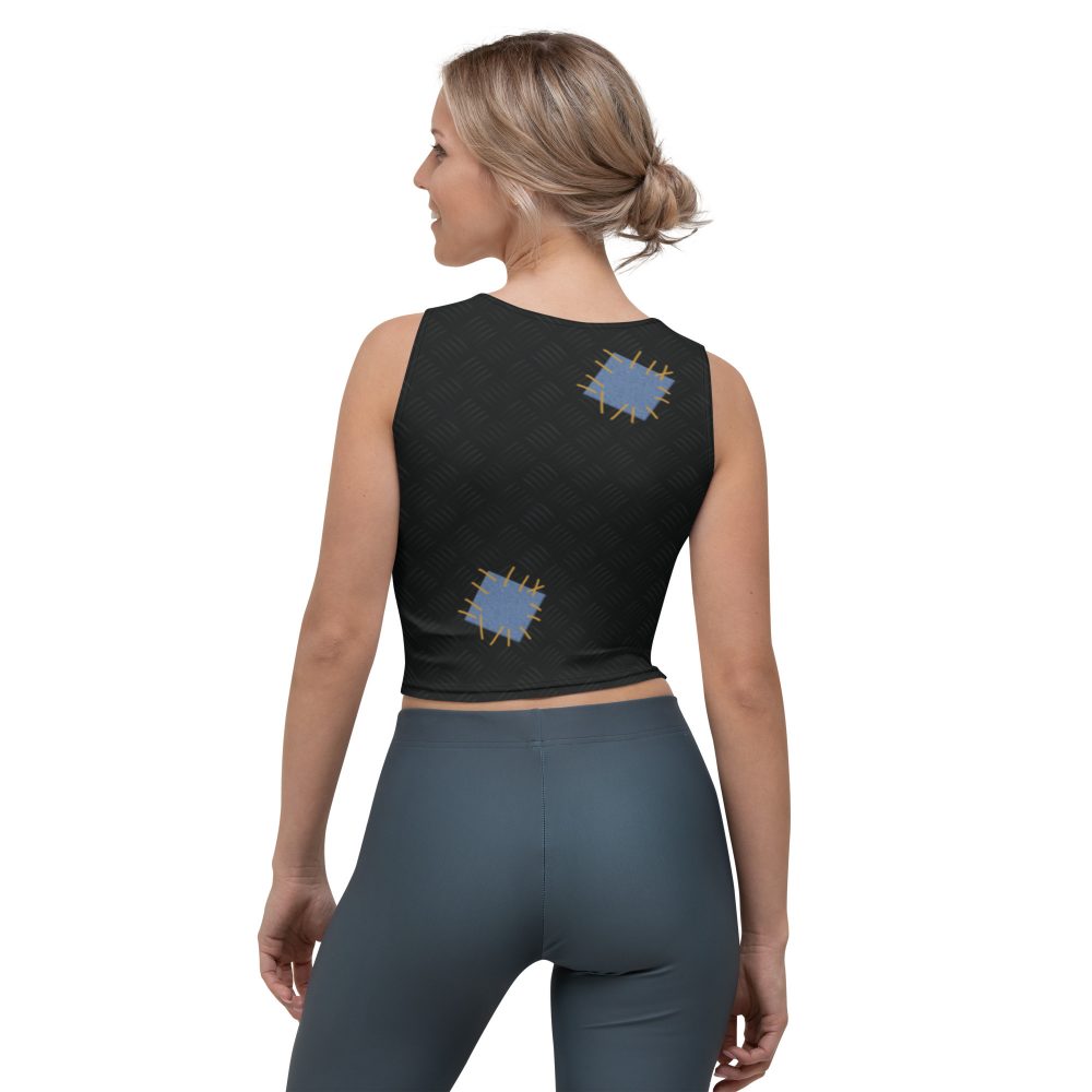 Frankenstein Halloween Cosplay Costume Crop Top - Image 2
