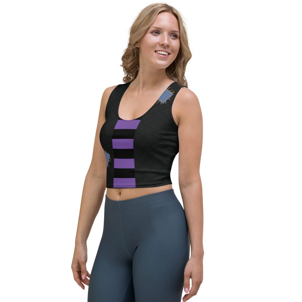 Frankenstein Halloween Cosplay Costume Crop Top - Image 3