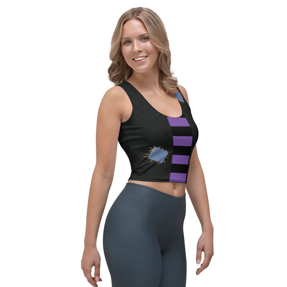 Frankenstein Halloween Cosplay Costume Crop Top - Image 4