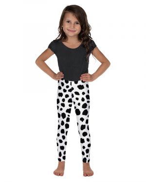 Dalmatian Puppy Dog Cosplay Halloween Costume Kid’s Leggings