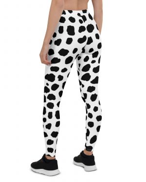 Dalmatian Puppy Dog Cosplay Halloween Costume Leggings