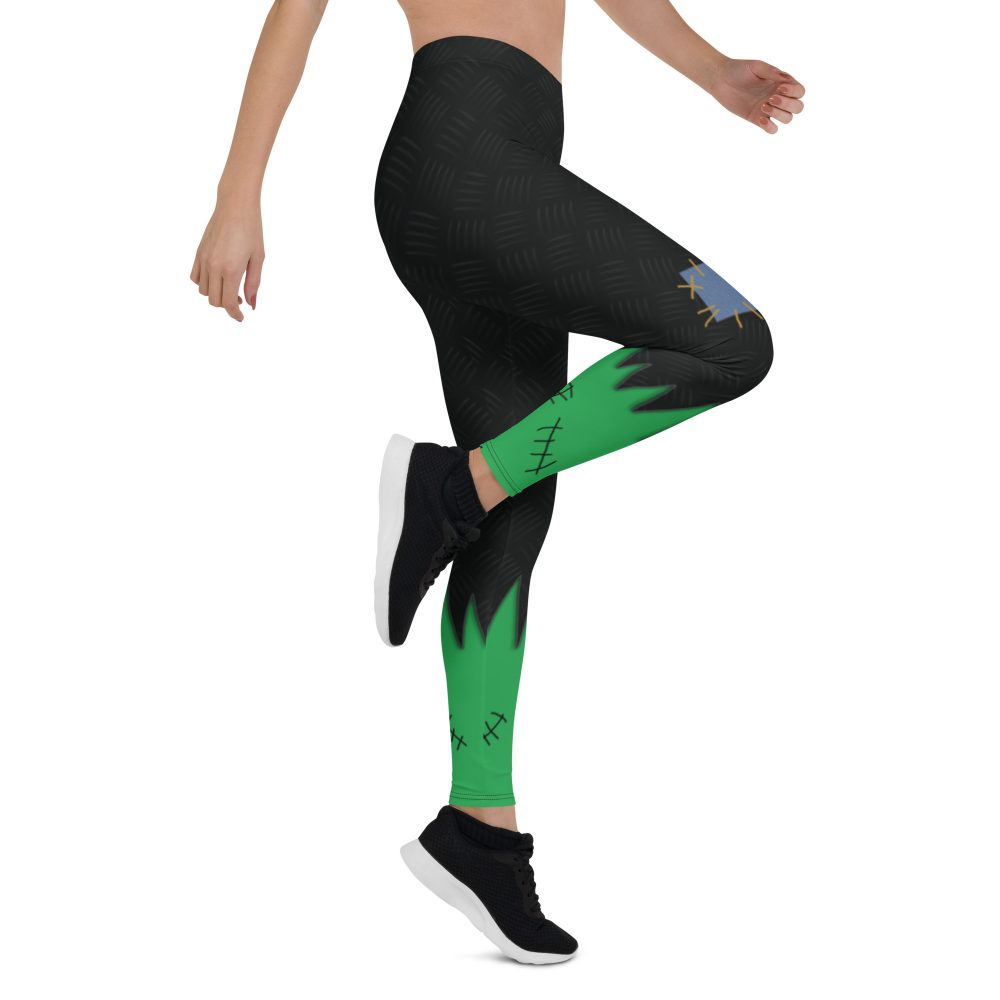 Frankenstein Halloween Cosplay Costume Leggings - Image 6