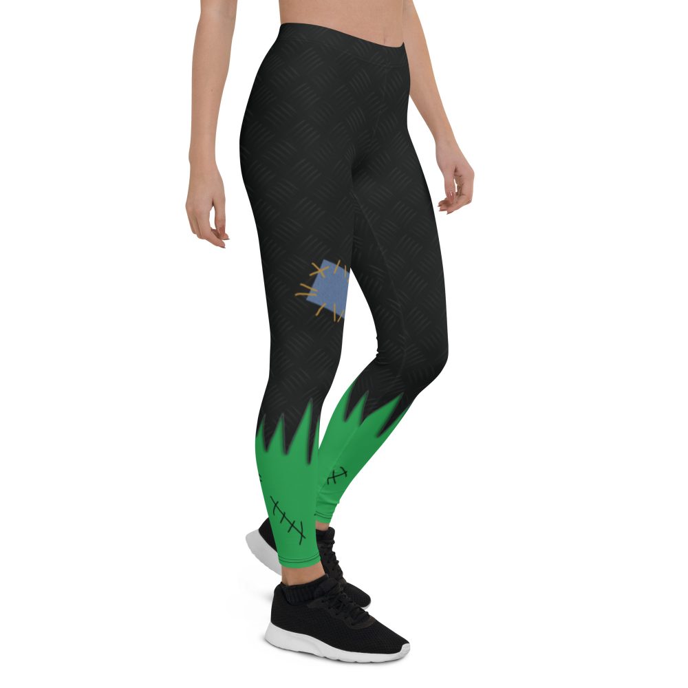 Frankenstein Halloween Cosplay Costume Leggings - Image 5